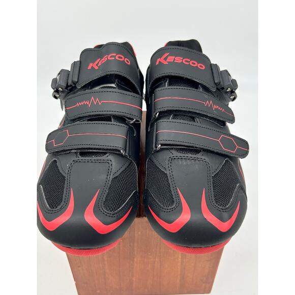 KESCOO Unisex Cycling Shoes Compatible with pelaton Indoor Road Bike Size 42 New - Picture 1 of 6
